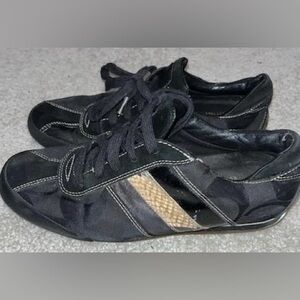 Coach Leather Fashion Sneakers for women